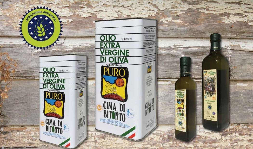 Olio extravergine di oliva BIOLOGICO Puglia
