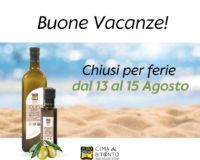 Chiusura Estiva Oleificio Cima di Bitonto!